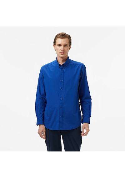Nautica Erkek Mavi Classic Fit Gömlek Düz W57428t Mavi