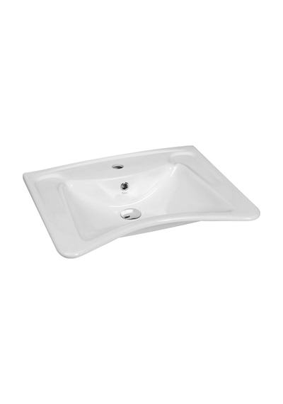 Turkuaz Seramik Bedensel Engelli Lavabo 60 CM 017100U