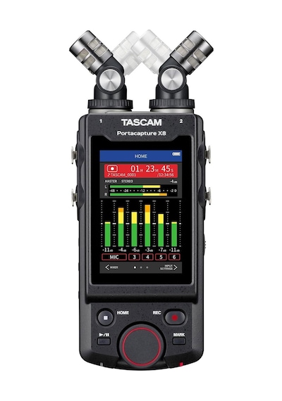 Tascam Portacapture X8 Dokunmatik Ekranlı Çok Kanallı Kayıtçı