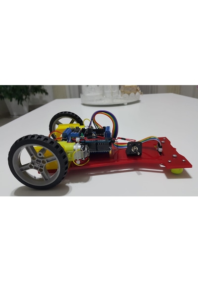Meb Temel Çizgi İzleyen Robotu - Montajlı 6 Lı