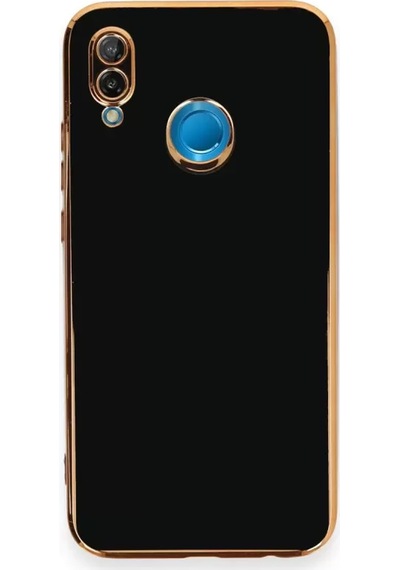 Newface Huawei P20 Lite Kılıf Volet Silikon - Siyah