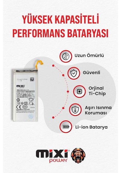 Samsung Galaxy A8 2018 Uyumlu Tam Kapasiteli Batarya