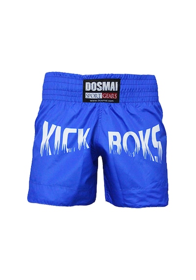 Dosmai Dijital Baskılı Kick Boks Spor Şort Mavi Kbs248