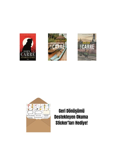 Güvercin Tüneli + Gizemli Melodi + Rus Evi + Okuma Sticker'ları