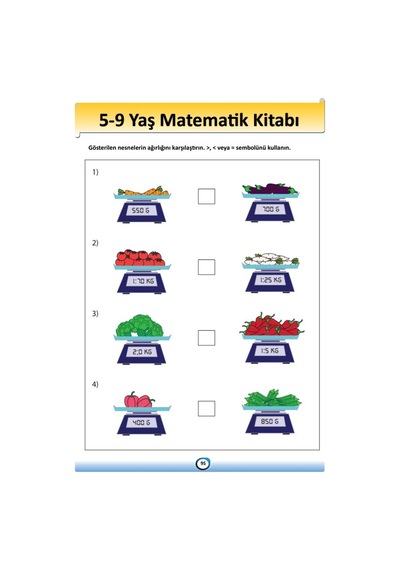 5-9 Yaş İçin Matematik Öğreten Kitap Seti (2 Süper Kitap)