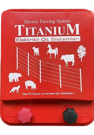Tıtanium Shock 30kd Elektrikli Çit Sistemi Domuz Kovucu 30000 Volt