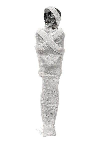 Mumya Kuru İskelet Dekor 43 Cm Halloween Cadılar Bayramı Parti Malzemesi