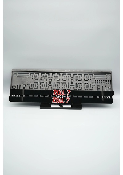 Roll Yazılı 3d Kabartmalı Pleksi Araba Plakalığı - 848648010