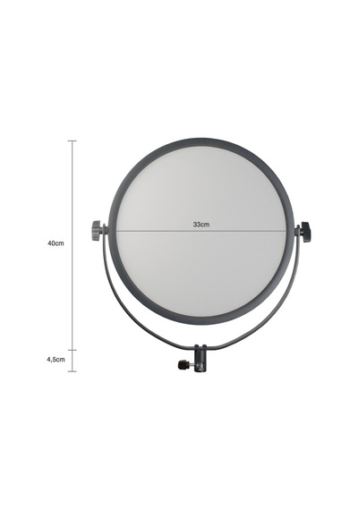 Herigo Hr-ph360bi 40cm 60w 2700k-6500k Bicolor Led Video Fotoğraf Işığı