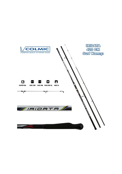 Colmic Iridata 4.20m 100-250g Surf Kamışı