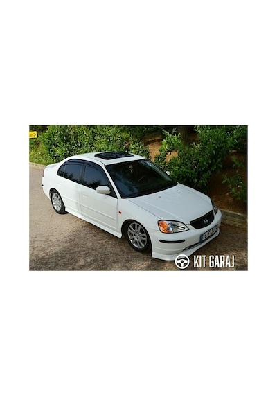 Kit Garaj Civic Vtec2 01-03 Typer Ön Ek Plastik No: 1 Boyasız
