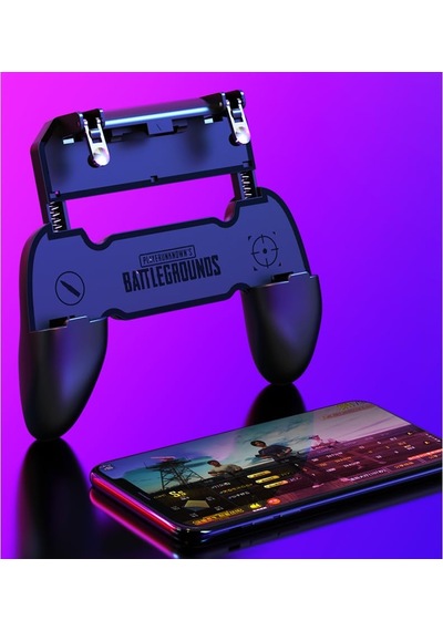 Ayrex Profesyonel Mobil Oyun Kolu: 4 Parmak Kontrolü Sağlayan Tetikli Gamepad - Tüm Telefonlara Uyumlu K21