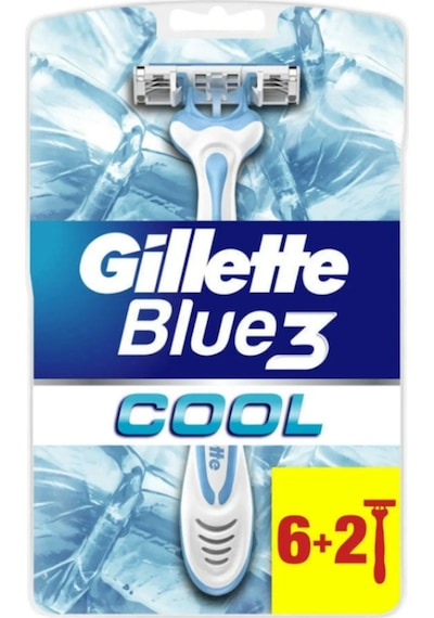 Gillette Blue3 Cool Tıraş Bıçağı 8'li