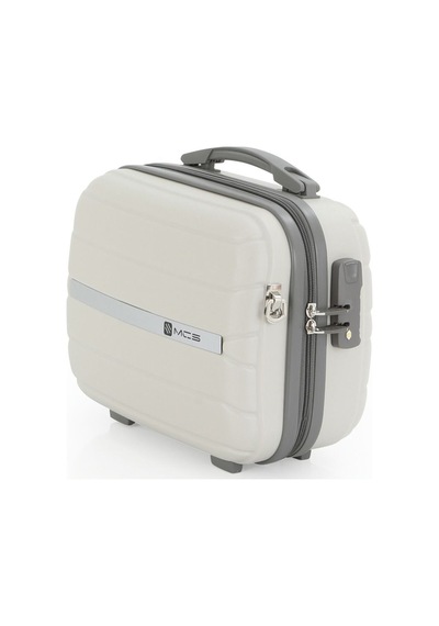 Mçs Polipropilen 4'lü Valiz Seti V366 Kemik - Gri
