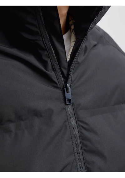 Jack & Jones Jjesoho Puffer Siyah Erkek Mont 12278750 Siyah