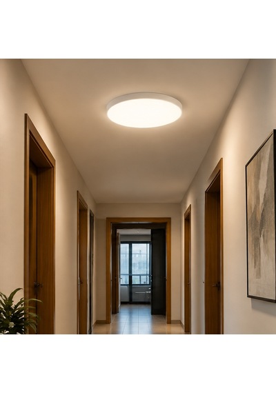 Jupiter 36w Sıva Altı Yuvarlak Ayarlanabilir Pmma Led Panel 4000k Beyaz