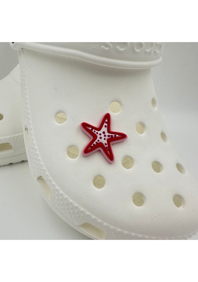 Crocs Terlik Süsü Ve Aksesuarı , Çanta Süsü Jibbitz 3d Kabartmadeniz Yıldızı 04 Görsel Figür Aksesuar Fuşya-beyaz-pembe Crocs Terlik Süsü Ve Aksesuarı , Çanta Süsü Jibbitz 3d Kabartmadeniz Yıldızı 04 Görsel Figür Aksesuar Fuşya-beyaz-pembe