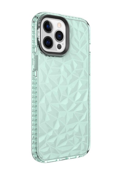 Apple Uyumlu iPhone 13 Pro Max Kılıf Zore Buzz Kapak Yeşil
