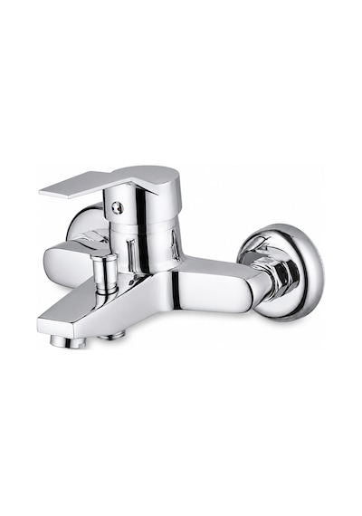 Purvex Home Spektra Banyo Bataryası Duvara Montaj Aç Kapa Krom Pirinç Musluk Fonksiyonel Yönlendiricili Duş Batarya Seti Lüks Modern Tasarım