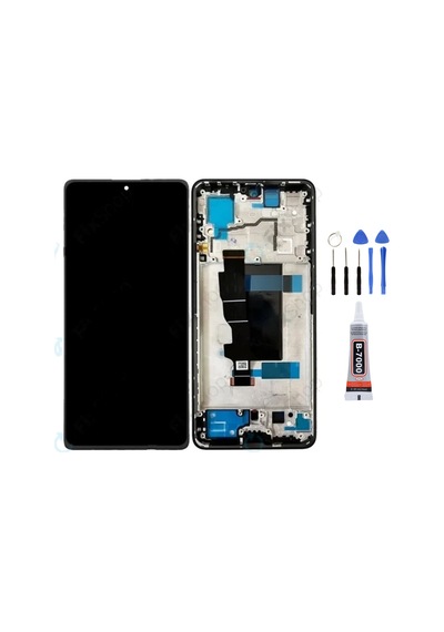 Xiaomi Redmi Note 13 Pro 4g Çıtalı Lcd Ekran Dokunmatik Tamir Seti Yapıştırcı Set Yedcom