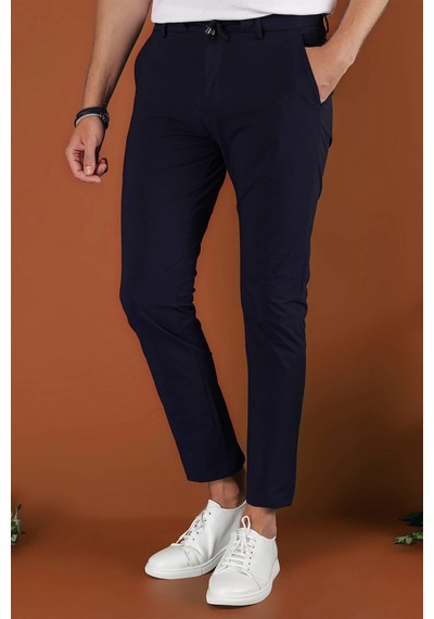 Efor P 1121 Slim Fit Lacivert Spor Pantolon Lacivert