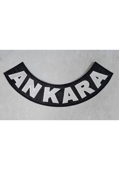 Motorcu Sırt Arması Nakış İşleme Bez Kumaş