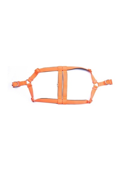 Doggie Konfor Ronin Dokuma Göğüs Tasması Turuncu 3x75 85 Cm Turuncu