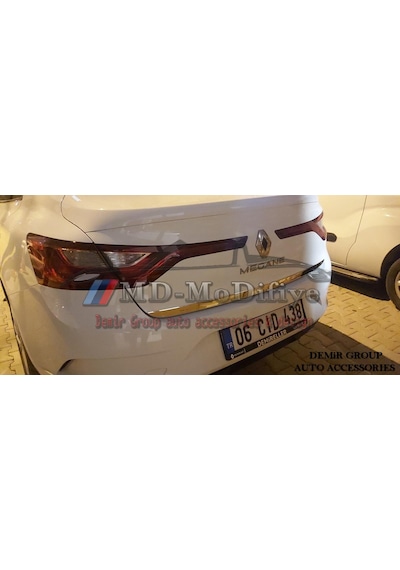 Renault Megane 4 Sd Krom Bagaj Alt Çıtası 2016   Üzeri