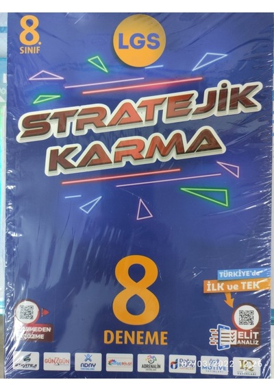 8.Sınıf LGS Stratejik Karma 8 Fasikül Deneme- Strateji Yayınları