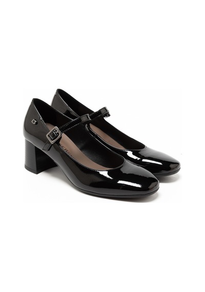 Oxford Klasik Kadın 235743ds Donna Serena 5743ds Vernice Nero Siyah