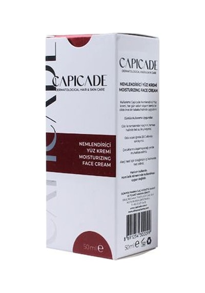 Capicade Nemlendirici Yüz Kremi 50 Ml