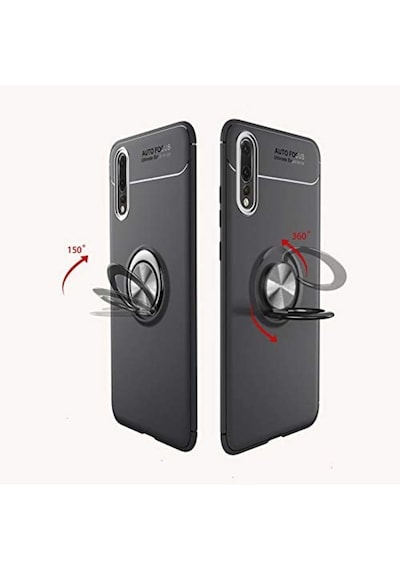 Huawei P20 Pro Yüzüklü Manyetik Ravel Kilif 513799866