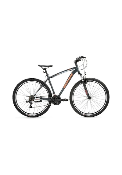 Leon Erkek Dağ Bisikleti 46cm V 26 Jant 21 Vites Mat Gri Turuncu Standart