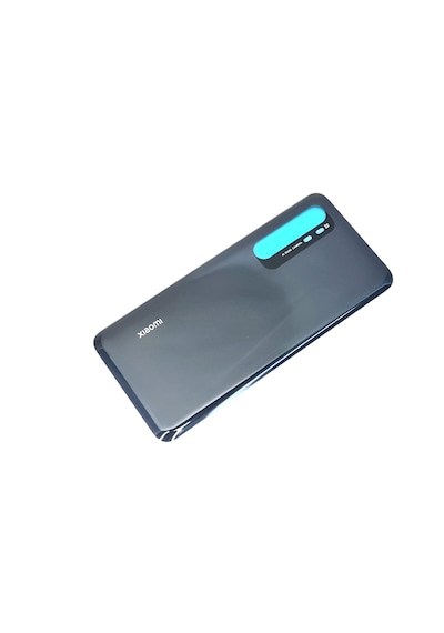 Mi Note 10 Lite Arka Kapak Batarya Pil Kapağı Cam Siyah