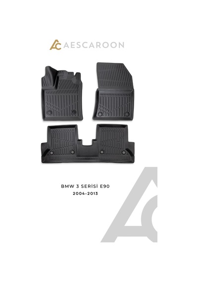Bmw 3 Serisi E90 2004-2013 Arası 3d Havuzlu Paspas