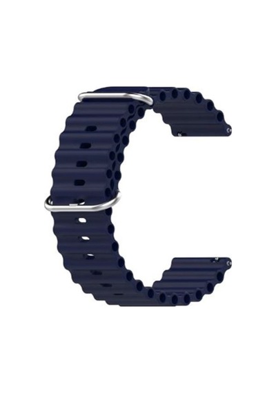 Teleplus Samsung Galaxy Uyumlu Watch Active 2 44mm Kordon Kayış Ocean Loop Silikon 20mm