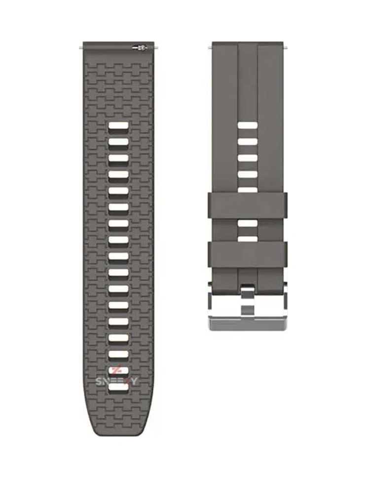Huawei Watch Gt6 46mm Uyumlu Kordon Novagt Metal Tokalı Yumuşak Silikon Kordon
