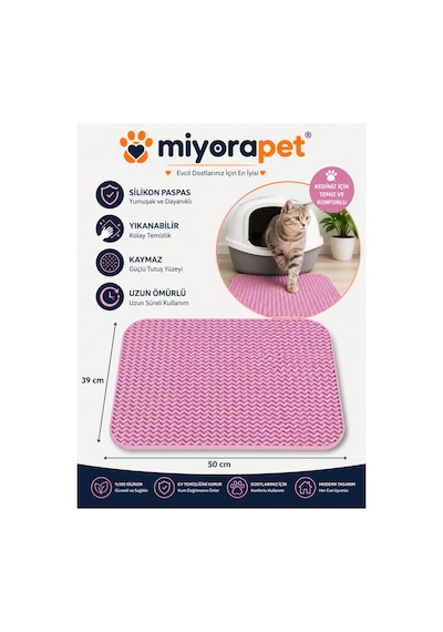 Silikon Paspas 40 50 Cm-pembe