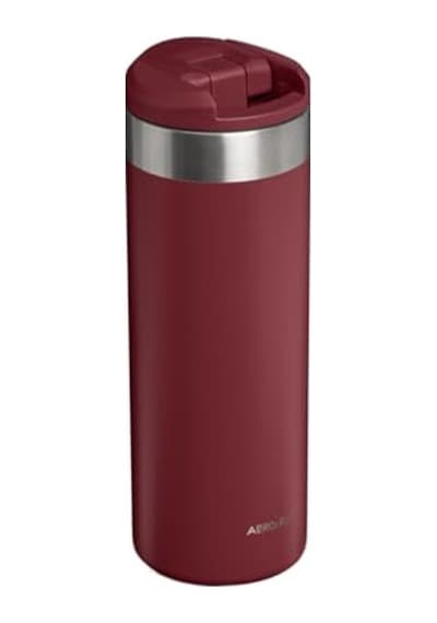 Stanley The Aerolight Transit Termos Bardak 0.47 Lt - 16 Oz Cranberry Açık Beyaz