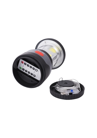Vip-tec Vt891206 1500 Lümen Şarj Edilebilir Outdoor Fener Gri