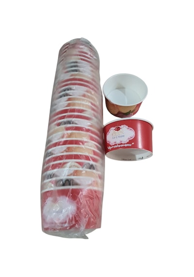 Akka Dondurma kap 100 G 30 Adet