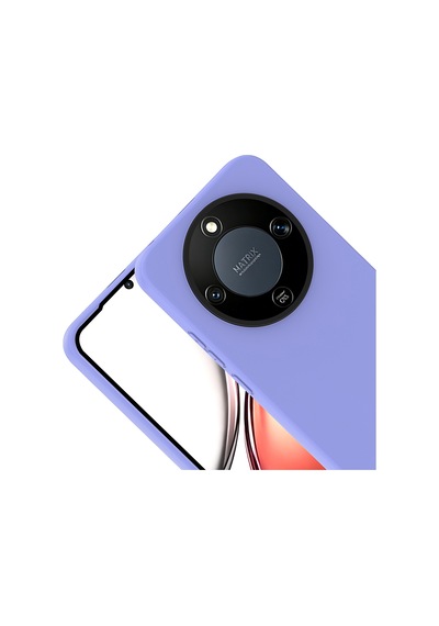 Honor Magic 8 Lite 5g Kılıf Yumuşak Silikon Kamera Korumalı Lansman Pazarplus Lacivert