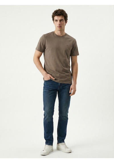 LOFT Regular Fit Erkek Tshirt K.kol Lf2038850 Q1.v1 Vizon