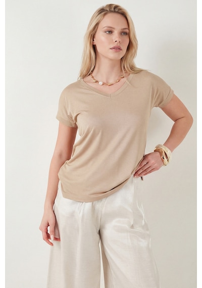Lela Kadın Bluz 5862000 Bisküvi