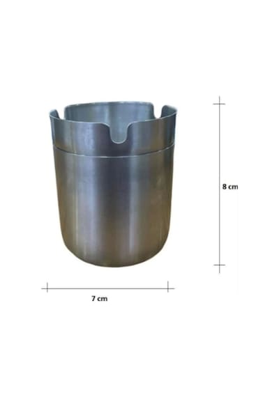 Kısmet Kk060 Çelik Kokusuz Küllük 0.60mm 430 Kalite