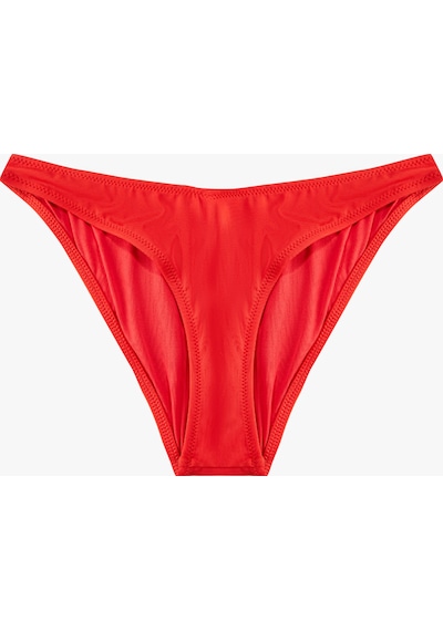 Koton Asimetrik Kesim Bikini Altı Kırmızı 6sak00263mm