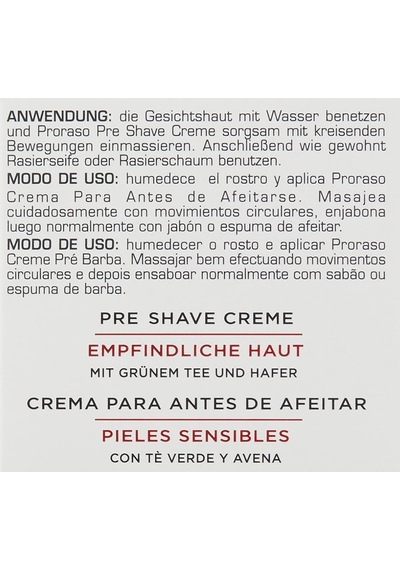 Yeşil Çay Ve Yulaf Özlü Tıraş Öncesi Kremi 100ml