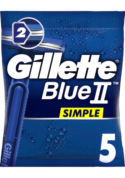 Gillette Blue2 Simple Kullan At Tıraş Bıçağı 5'li