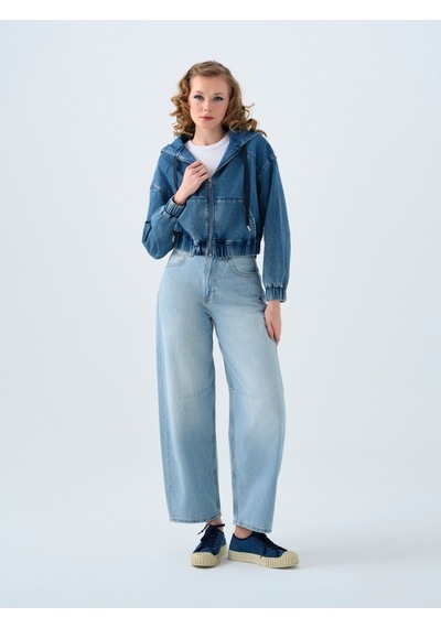 Regular Fit Kadın Ceket Lacivert