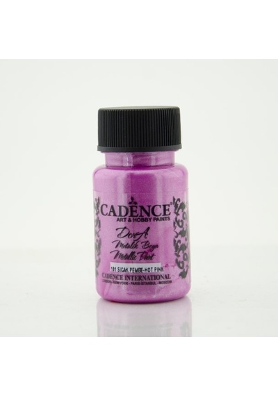 191 Sıcak Pembe - Dora Metalik Boya 50Ml N11.3288